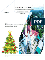 Petunjuk Teknis Pelaksanaan Adventus Dan Natal Tahun 2021
