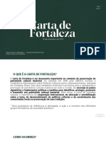 Apresentação Carta de Fortleza Técnicas Restropectivas