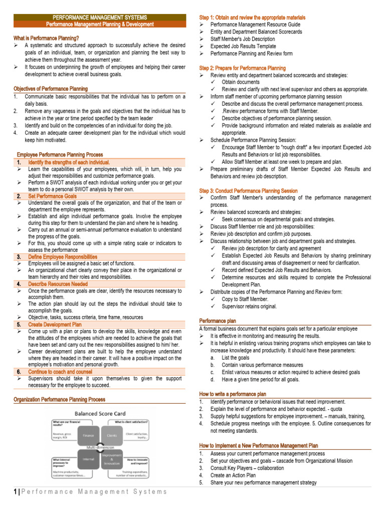 Midyear Performance Management Guide | PDF | Performance Appraisal | Goal