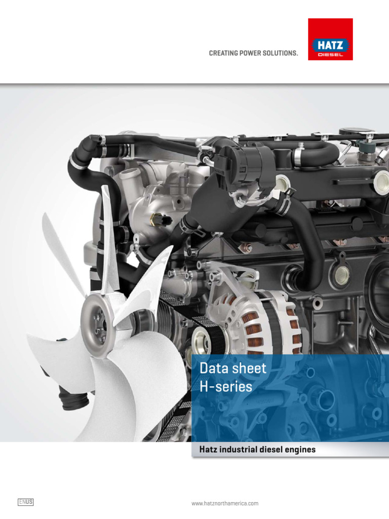 Hatz Data Sheet H-Series 2020-02 en-US 70254372 | PDF | Horsepower ...