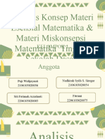 Kelompok 1 - Analisis Konsep Materi Esensial Matematika & Materi Miskonsepsi Matematika Tingkat Sekolah Dasar