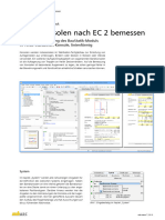 Linienkonsolen Nach Ec 2 Bemessen: Leistungsbeschreibung Des Baustatik-Moduls S714.De Stahlbeton-Konsole, Linienförmig