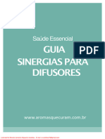 Aromaterapia Guia - Sinergia - Difu