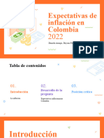 Inflación en Colombia 2022