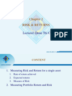 Chapter 2 - Risk & Returns
