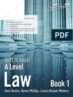 A-Level Law Sample Topics