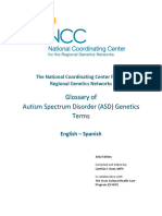 Spanish - ASD Genetics Glossary