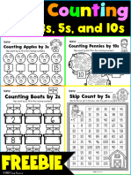 2s 3s 5s and 10s: Freebie