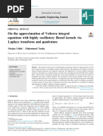 On The Approximation of Volterra Integral Equations With 2019 Alexandria en