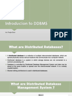 Intro To DDBMS