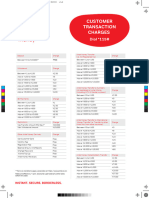 AIRTEL Tariff Guide Poster A1