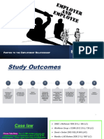 Study Unit 3 - Parties To The Employment Contract 2023-1