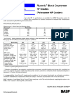 Pluronic NF Grades