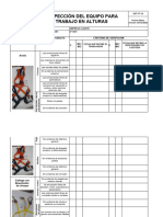 SST-FT-19 Inspección Equipo Trabajo en Alturas