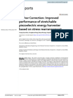 Author Correction: Improved Performance of Stretchable Piezoelectric Energy Harvester Based On Stress Rearrangement