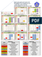 Kalender Pendidikan Tahun Ajaran 2022,2023 Revisi