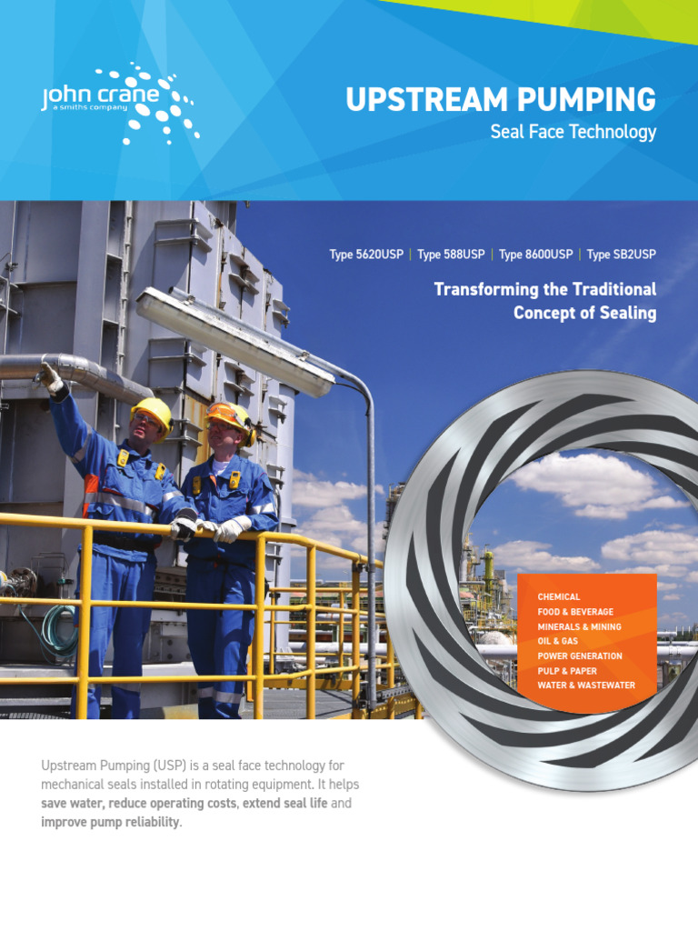 Upstream Pumping Seal Technology | PDF | Pump | Reliability Engineering