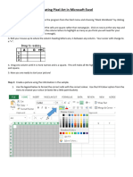 Creating Pixel Art in Microsoft Excel