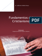 ORDINOLA Vieyra, Guillermo. Fundamentos Del Cristianismo