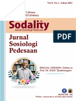 Sodality Edisi Khusus Tribute To Prof. Dr. SMP. Tjondronegoro