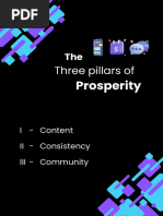 Three Pillars of Prosperity Updated