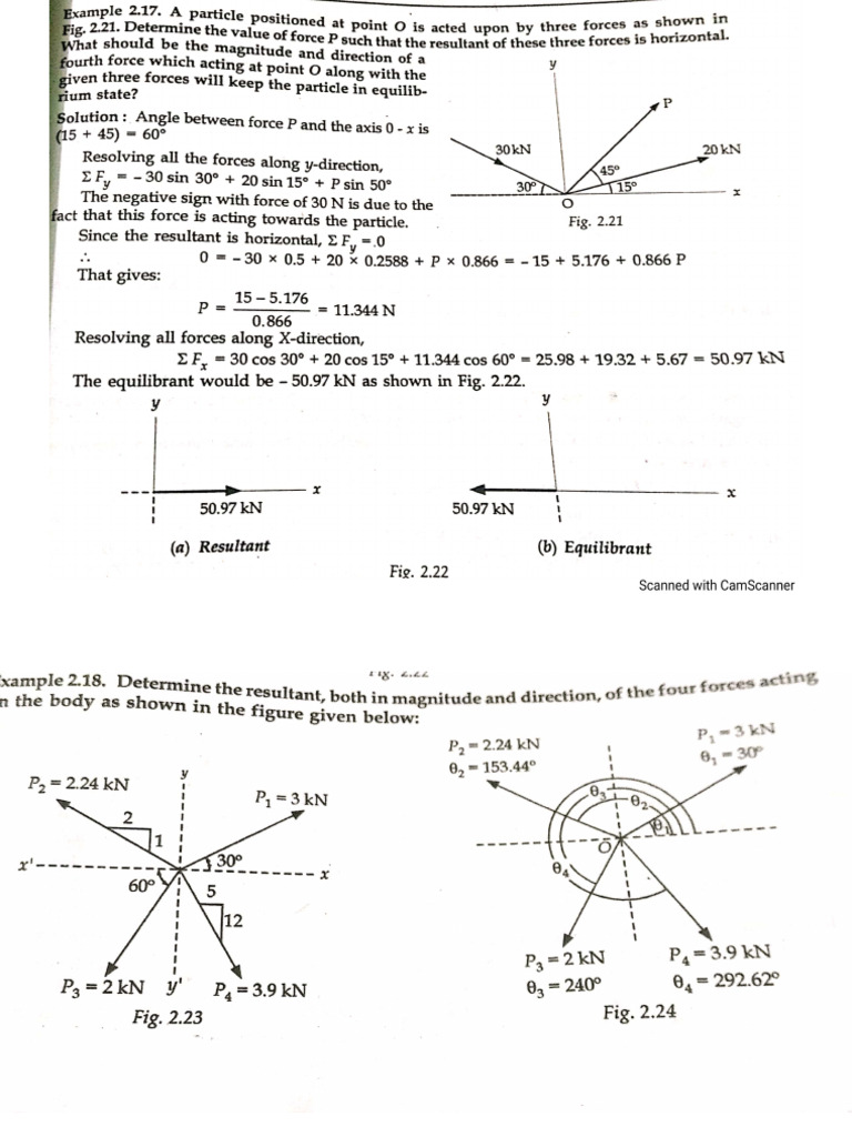 Parallelogram Law Examples | PDF