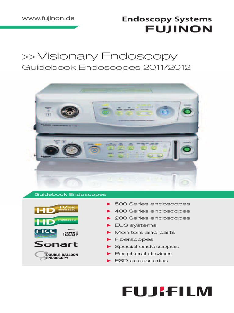 Visionary Endoscopy: Guidebook Endoscopes 2011/2012 | PDF | Imaging ...