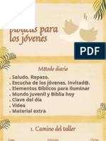 1. Taller bíblia y jóvenes