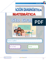 4.- 6to grado Evaluación Diagnóstica - Matemática 2024 - Editora Quipus Perú