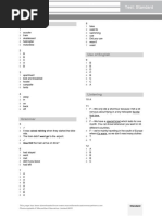 Unit 4 Standard Test: Vocabulary & Grammar | PDF