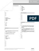 B1PLUS U2 Test Standard Answer Key