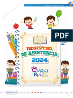 Registro de Asistencia 2024 - Editora Quipus Perú