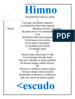 Himno Institucional Iejsi 2024