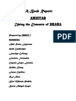 A Book Report: Amistad: Using The Elements of DRAMA