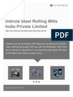 Indrola Steel Rolling Mills India Private Limited