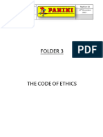 Panini Spa Code of Ethics