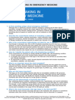 Chapter 1 - Decision Making in Emergency Medicine