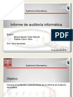 Informe de Auditoria Informatica