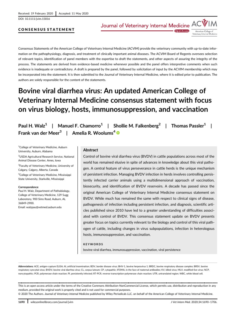 Jvim 34 1690 | PDF | Infection | Virus