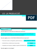 U3. La Producció