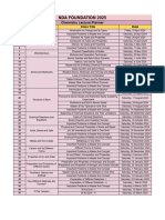 Lecture Planner - Chemistry - PDF Only