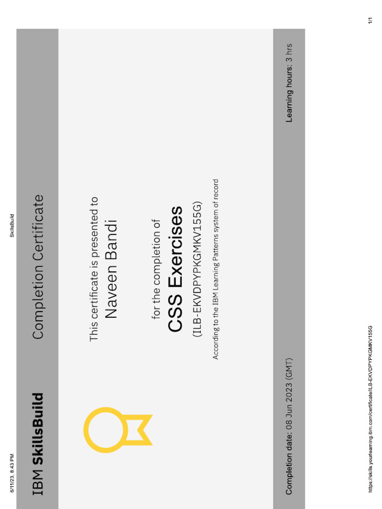 CSS Exercises | PDF