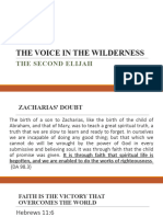The Voice in The Wilderness