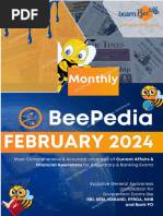 Beepedia Monthly Current Affairs (Beepedia) February 2024