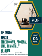 Diplomado Repaso Civil, Registral y Notarial