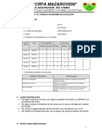 Plan Jornada Familiar - Evaluacion