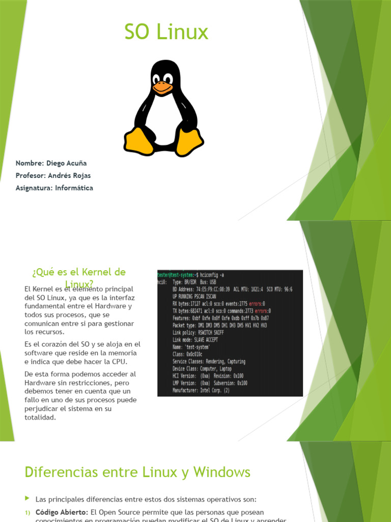 SO Linux Diego Acuña | PDF