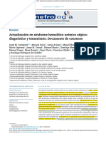 4 Actualización en síndrome hemolítico urémico atípico diagnóstico y tratamiento_ Documento de consenso Nefrología 2015-1