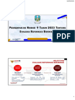 PermePANRB Nomor 9 Tahun 2023 Tentang Evaluasi RB