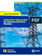 Temario Operación y Regulación Del Mercado Eléctrico Peruano-18 HRS